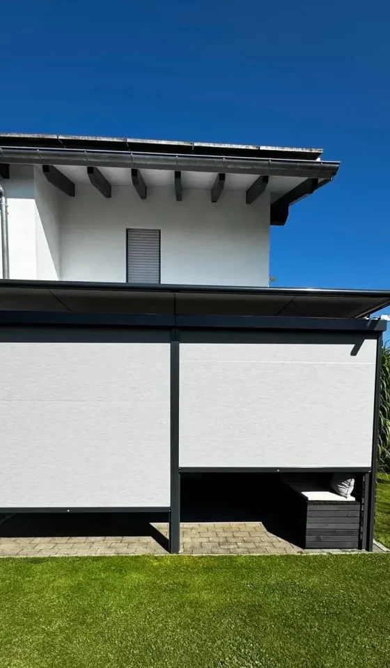 Moderner Sonnenschutz für Fenster – innenliegende Lösung